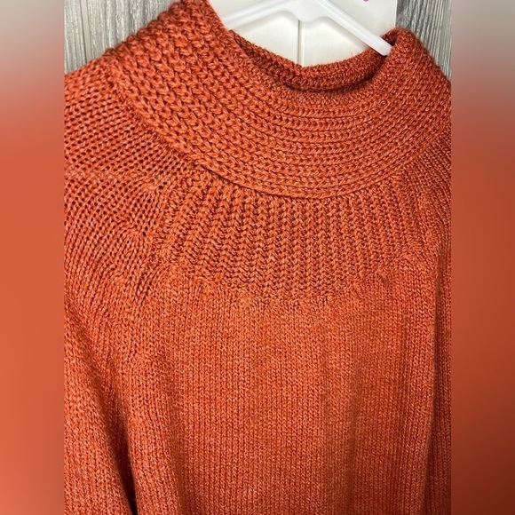 B12.02 DRESSBARN Cowl Neck Ginger Sweater • Dress Barn - Picture 2 of 8